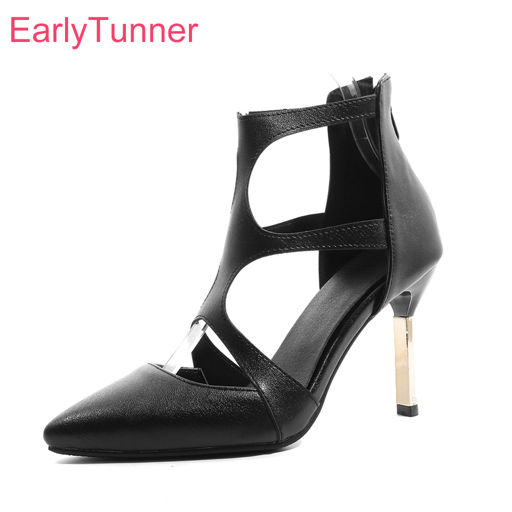 Women'S Shoes In Size 12 - Summer New Fashion Black Leopard Women