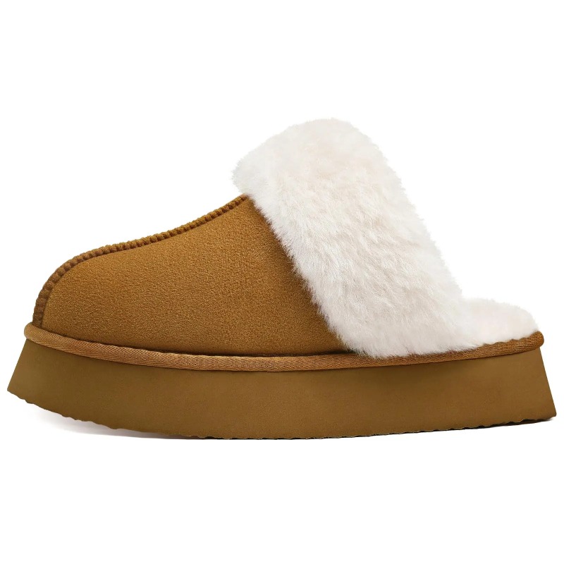 Women Shoes Brand - Comwarm Platform Winter Women Slippers Fashion