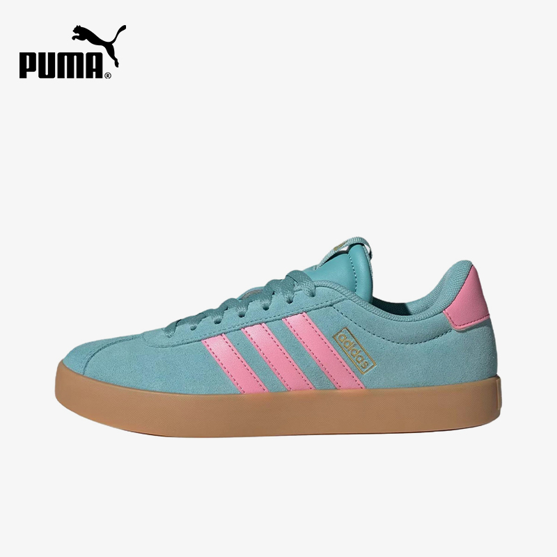 Women'S Shoes Pink Adidas - Adidas genuine VLCOURT3.0 new women's blue