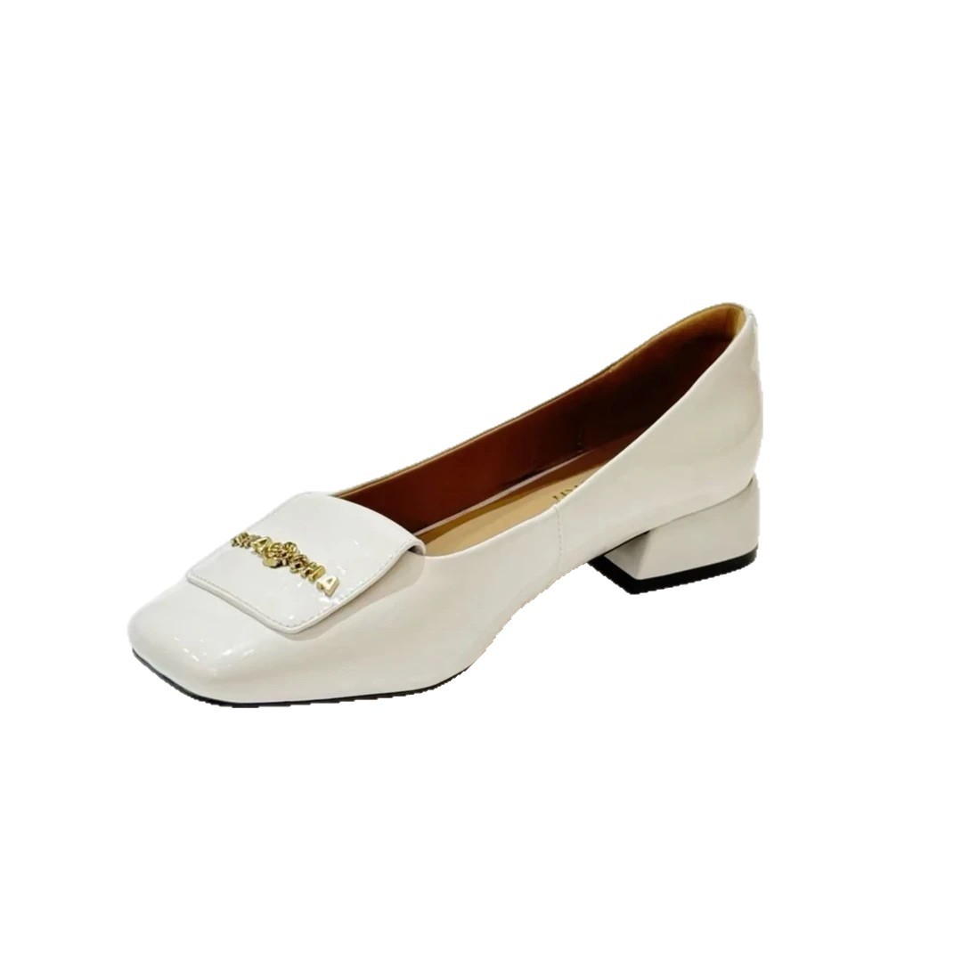 Women's Retro Square Toe Block - Women'S Shoes For Work recension och pris