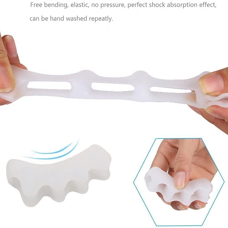 1 Pair Silicone Toe Separators - Women'S Shoes With Bunions recension och pris