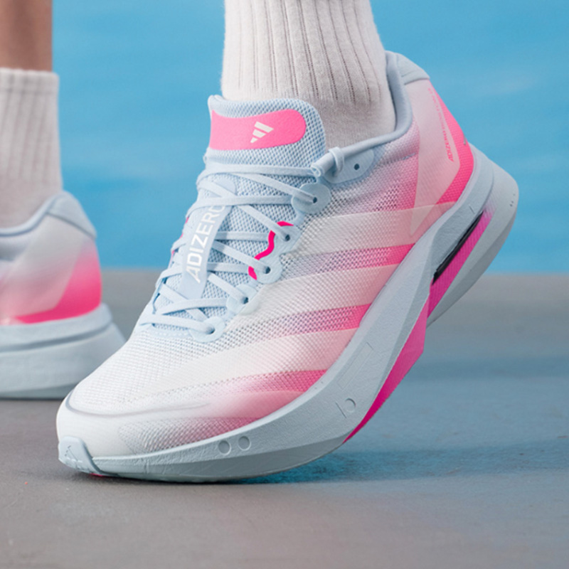 Adidas Pink White Blue Running - Women'S Shoes Pink Adidas recension och pris