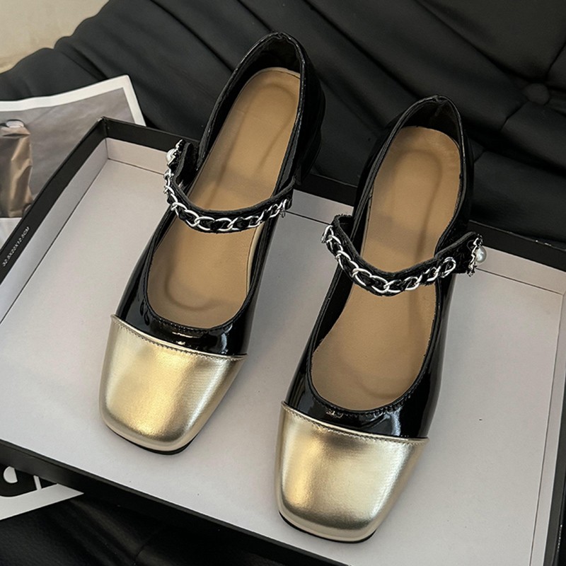 2026 Pearl Clasp Thick-Topped  - Women'S Shoes Quality recension och pris