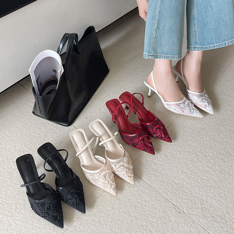 2026 Elegant Slingback Sandals - Women Shoes Brand recension och pris