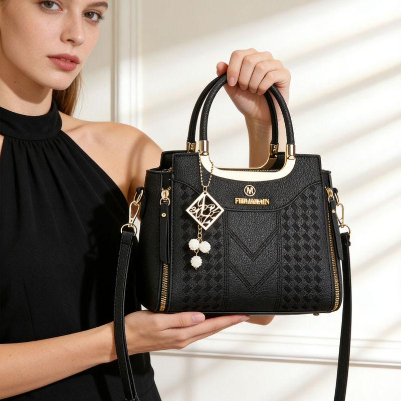 3-piece handbag set made of ly - Women Shoes Zipper recension och pris