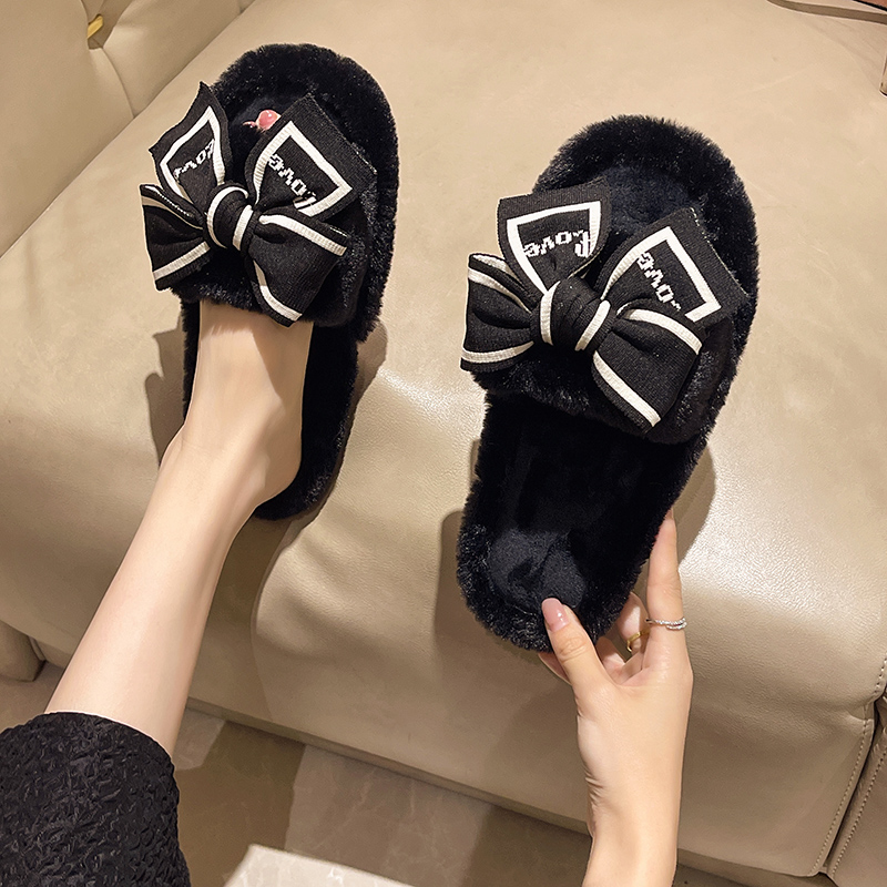 Casual Fluffy Slippers Women H - Loafer Flat Women recension och pris