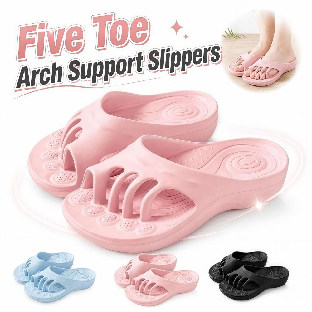 EVA Five Toe Slide Sandals Non - Women'S Shoes With Bunions recension och pris