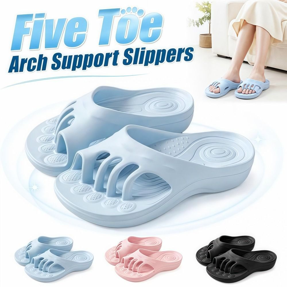 EVA Five Toe Slide Sandals Non - Women'S Shoes With Bunions recension och pris