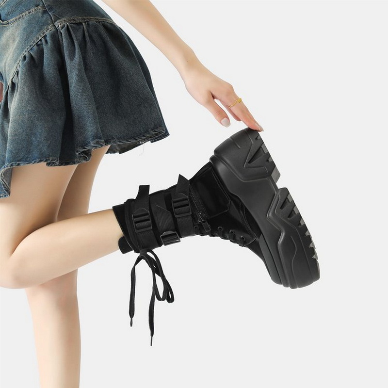 Hot Fashion Women Chunky Platf - Women Shoes Size Chart recension och pris