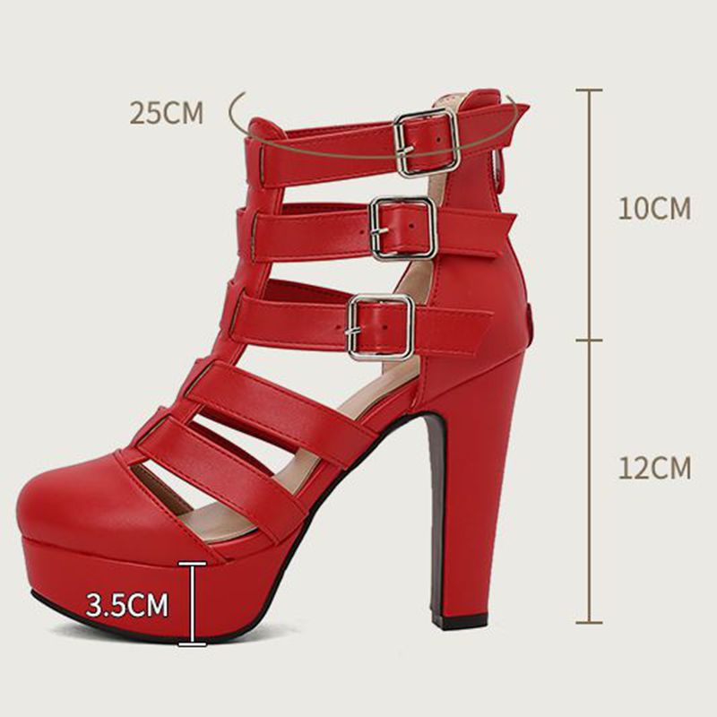 REAVE CAT Luxury Female Sandal - Women Shoes Zipper recension och pris