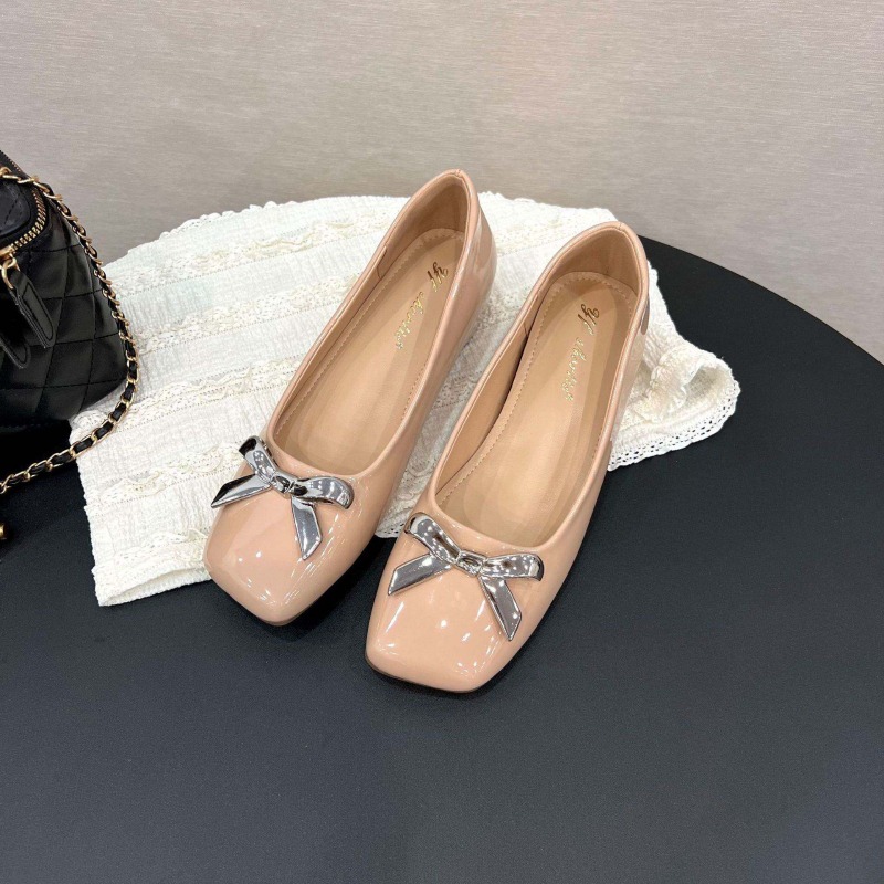 Art Style Bow Flat Shoes Women - Loafer Flat Women recension och pris