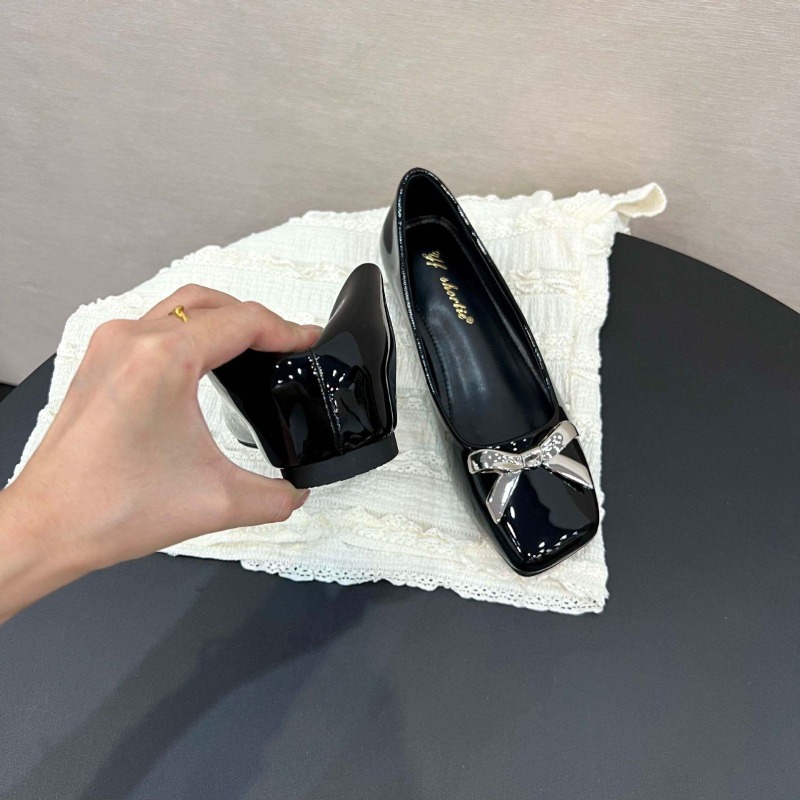 Art Style Bow Flat Shoes Women - Loafer Flat Women recension och pris