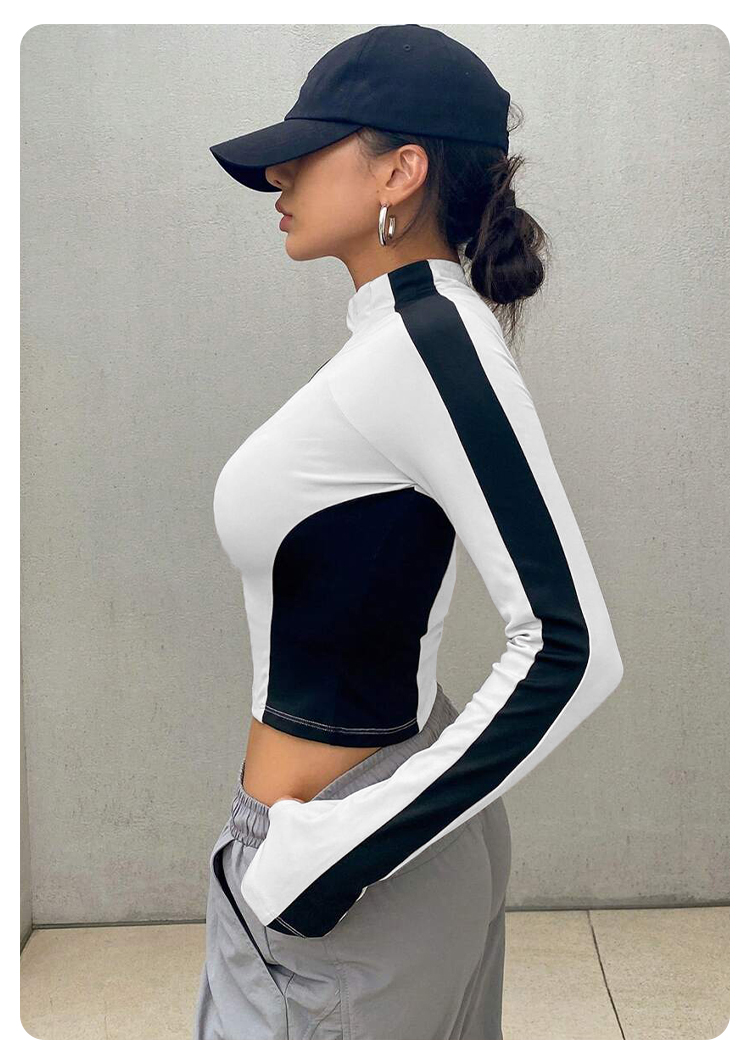 Yoga Clothes Stand Up Collar J - Women Shoes Zipper recension och pris