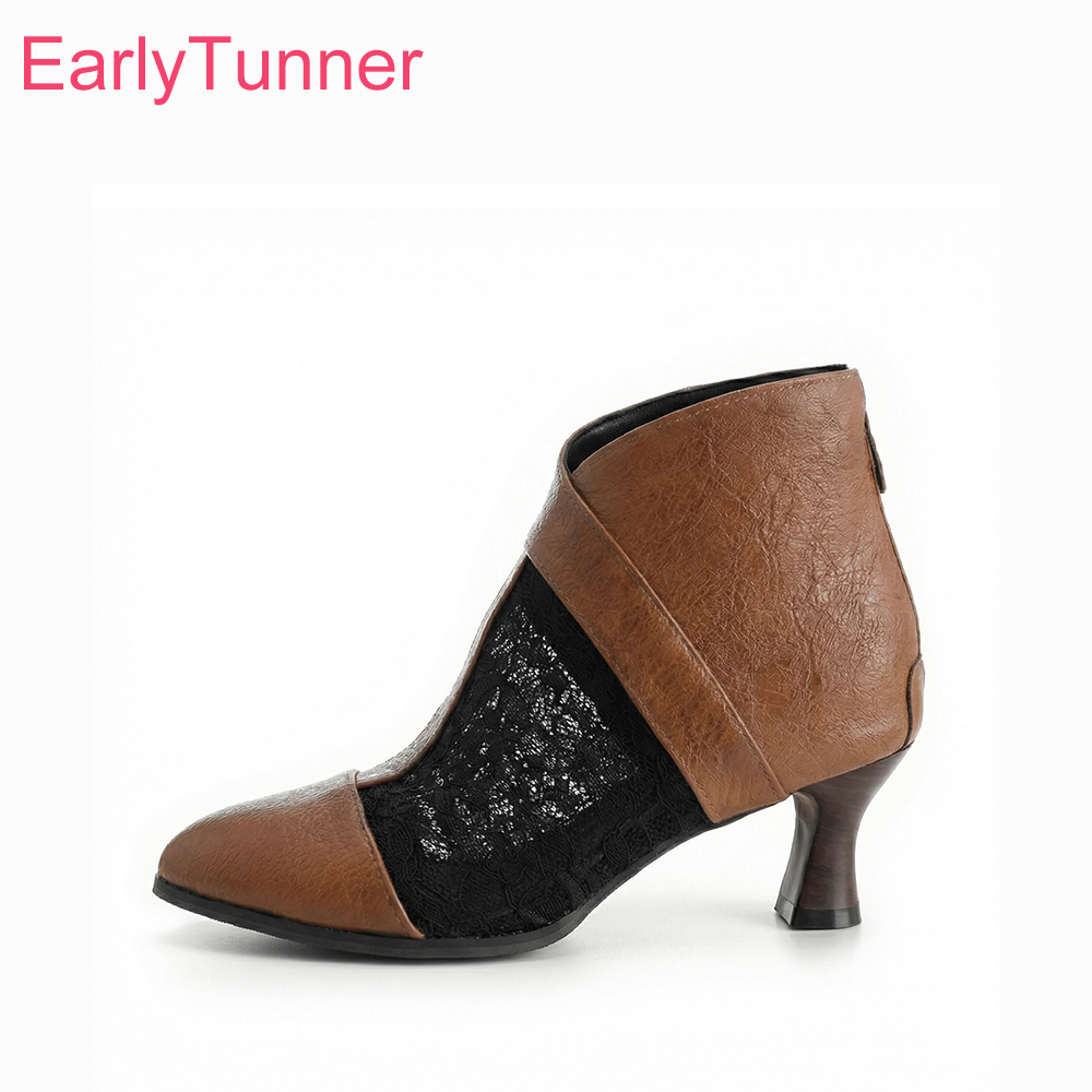 2026 Lace Ankle Summer Boots f - Women'S Shoes In Size 12 recension och pris