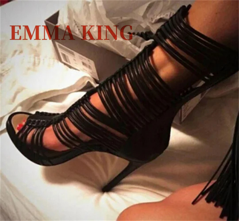 Women Open Toe Straps Ankle Wr - Women Shoes Zipper recension och pris