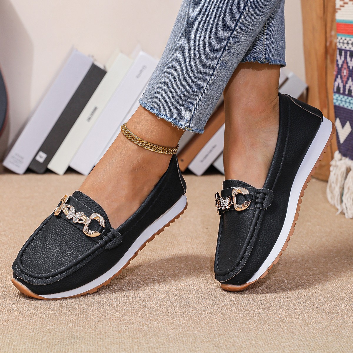 2026 New Women Flats Spring Au - Loafer Flat Women recension och pris