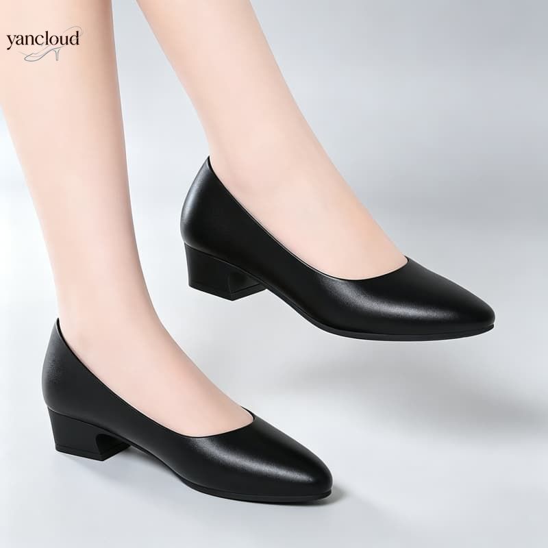 All Match Elegant Women's Soft - Court Heel Pointed recension och pris