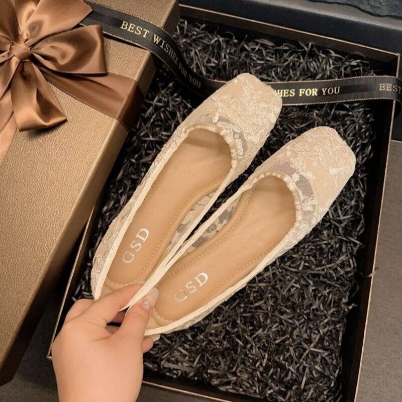 Elegant Hollow out Mesh Single - Loafer Flat Women recension och pris