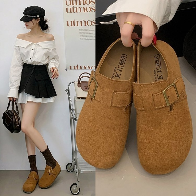 Women Suede Closed Back Birken - Women Shoes Casual recension och pris