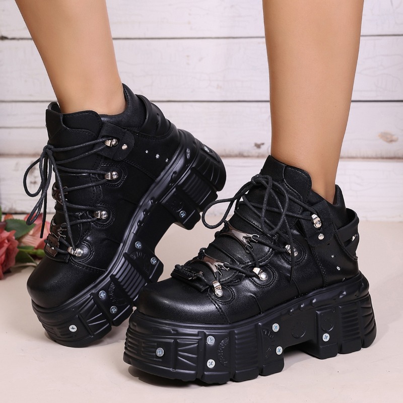 New Women Shoes Punk Style Lac - Women Shoes Size Chart recension och pris