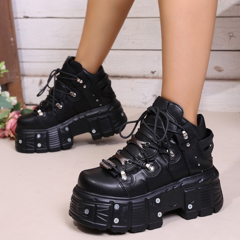 New Women Shoes Punk Style Lac - Women Shoes Size Chart recension och pris