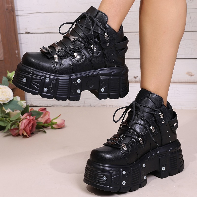 New Women Shoes Punk Style Lac - Women Shoes Size Chart recension och pris