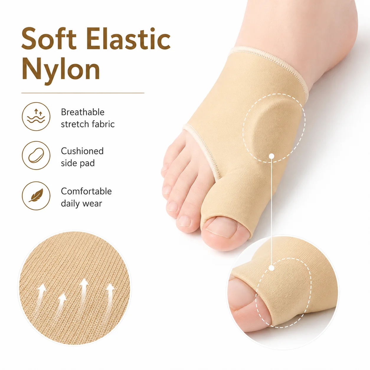 Big Toe Separator Sleeve Bunio - Women'S Shoes With Bunions recension och pris