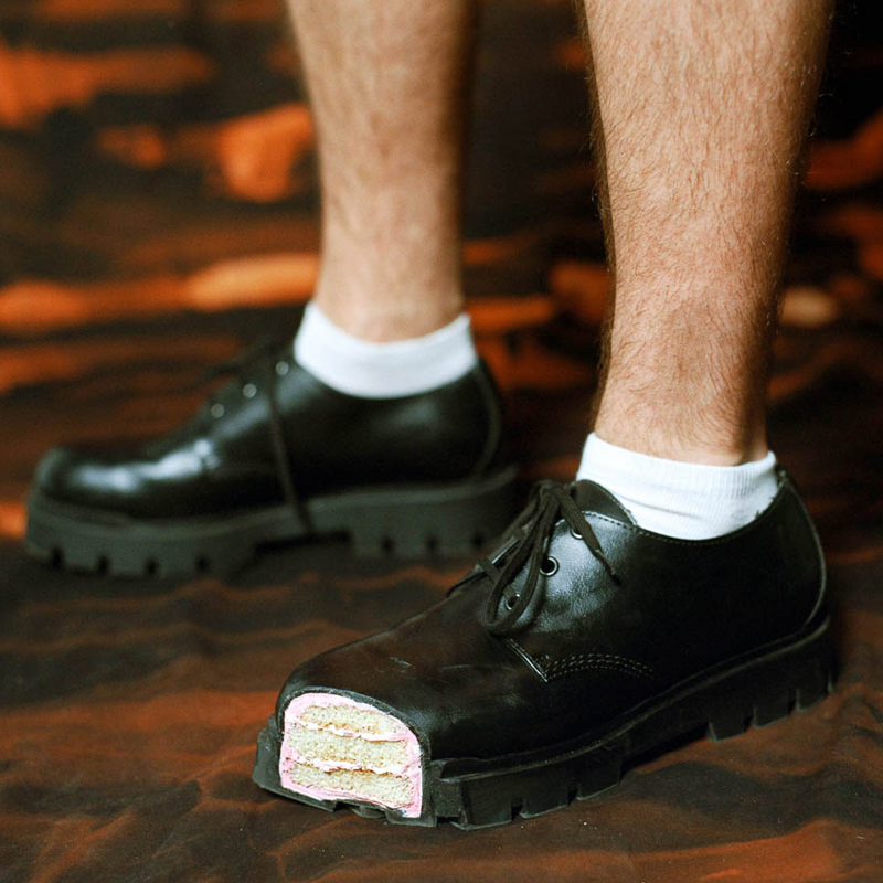 Cake Thick Bottom Derby Shoes  - Women'S Shoes Loafers Black recension och pris